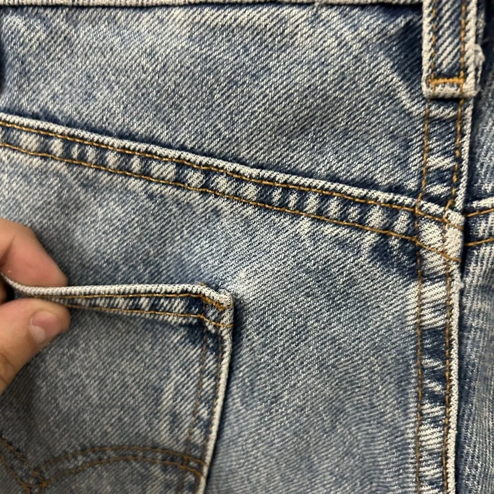 Vintage Levis Jeans Mens 32x34 Blue Denim 560 Comfort Loose Orange Tab 90s